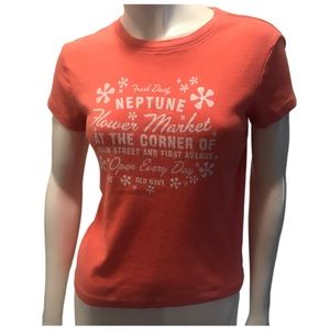 Shortsleeve Old Navy Top JUNIORS MEDIUM